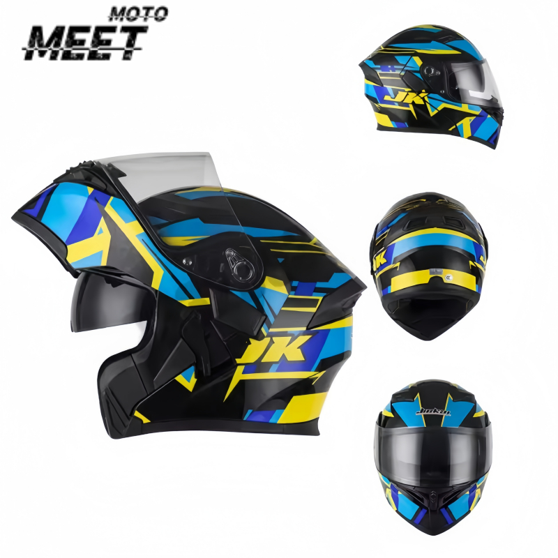 Motorcycle Helmet Sun Visor Inner - Модульный откидной мотоциклетный шлем с двойным