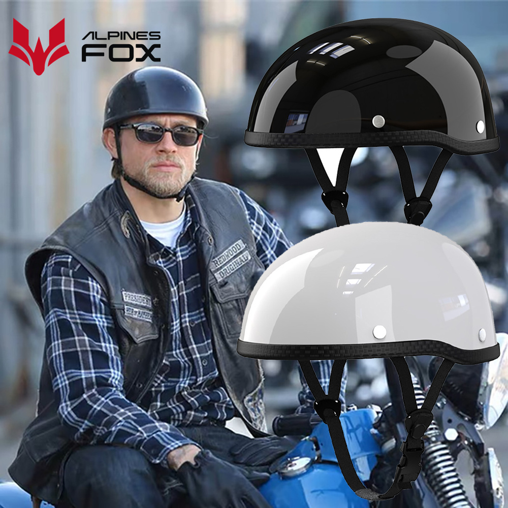 Modular Motorcycle Helmet Dot Approved - Ретро мотоциклетный полушлем из АБС-пластика +