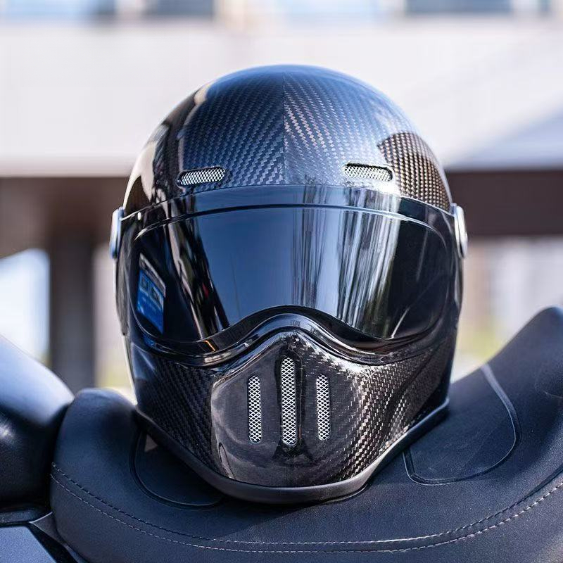 Modular Motorcycle Helmet Dot Approved - C-Ridng из натурального углеродного волокна, сертифицированный