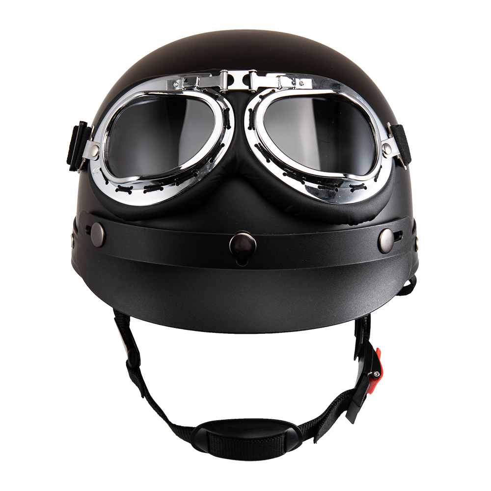 Open Face Helmet Retro Vintage - Мотоциклетный шлем с открытым лицом в