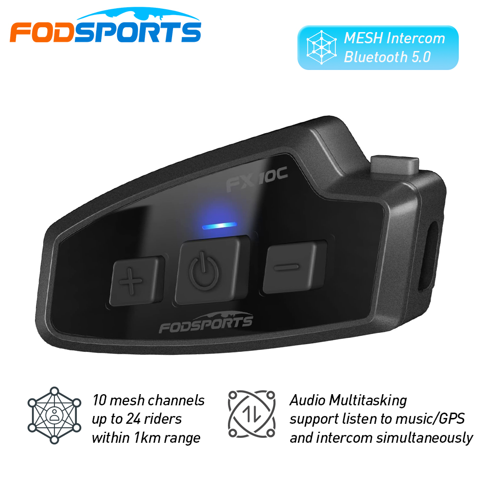 Motorcycle Helmet Bluetooth Built In - Fodsports FX 10C мотоциклетный сетчатый шлем