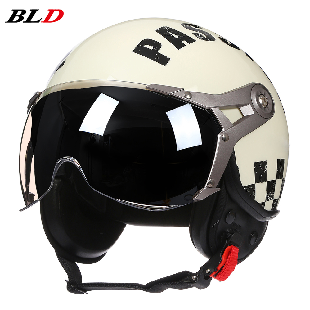 Ретро 3/4 шлем с открытым лицо – обзор и цена Open Face Helmet Retro Vintage