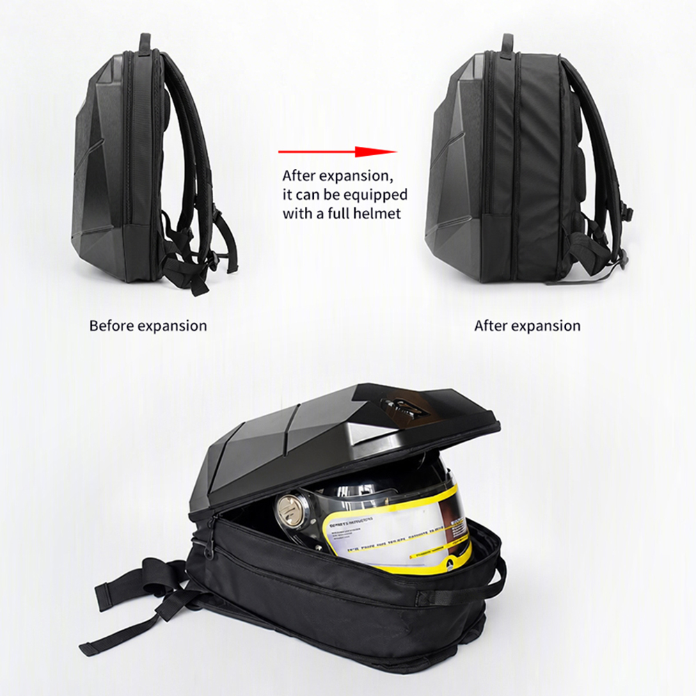 Мужской и женский мотоциклетны – обзор и цена Motorcycle Helmet Bag Backpack