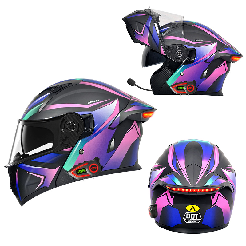 Мотошлемы DOT с двойным визоро – обзор и цена Modular Motorcycle Helmet Dot Approved