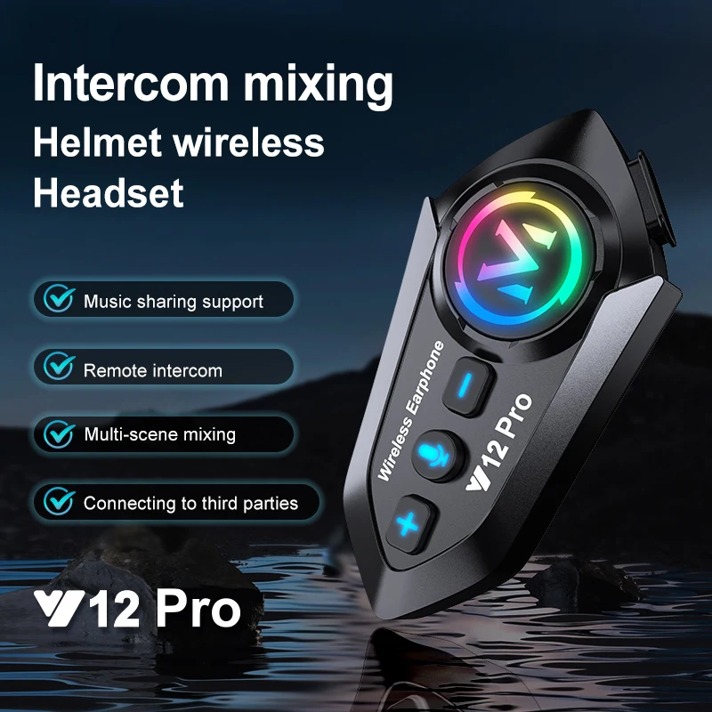 Bluetooth-гарнитура для мотоци – обзор и цена Motorcycle Helmet Bluetooth Built In