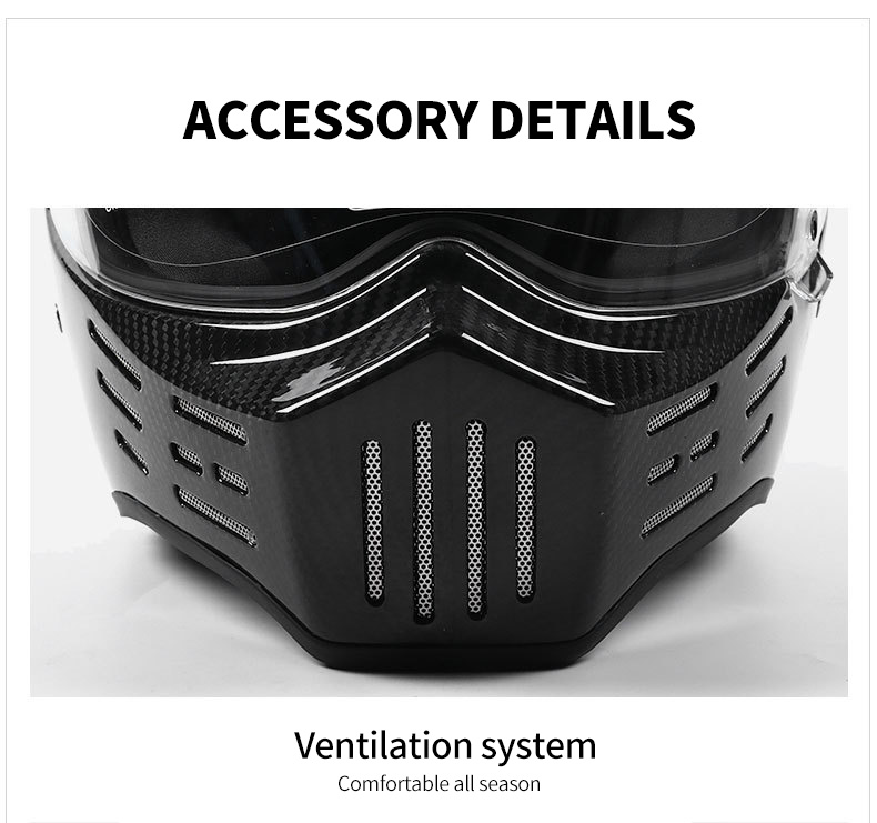 Мотошлем 2026 Full Face Kart C – обзор и цена Full Face Helmet Carbon Fiber