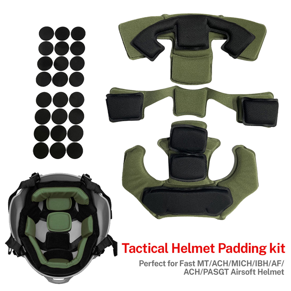 Тактический комплект набивки д – обзор и цена Helmet Replacement Liner Pads