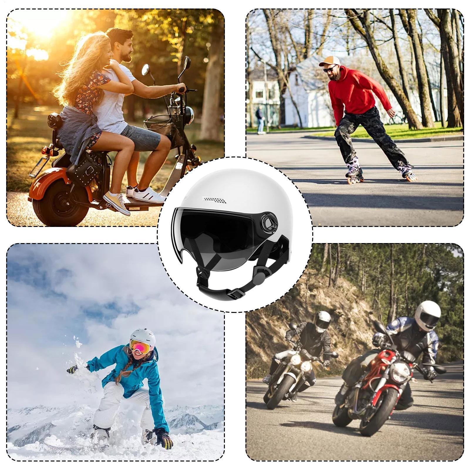 Мотоциклетный шлем для мужчин, – обзор и цена Motorcycle Helmet Sun Visor Inner