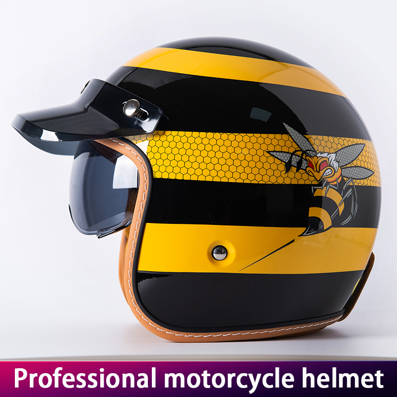 Ретро-шлем с открытым лицом, с – обзор и цена Open Face Helmet Retro Vintage