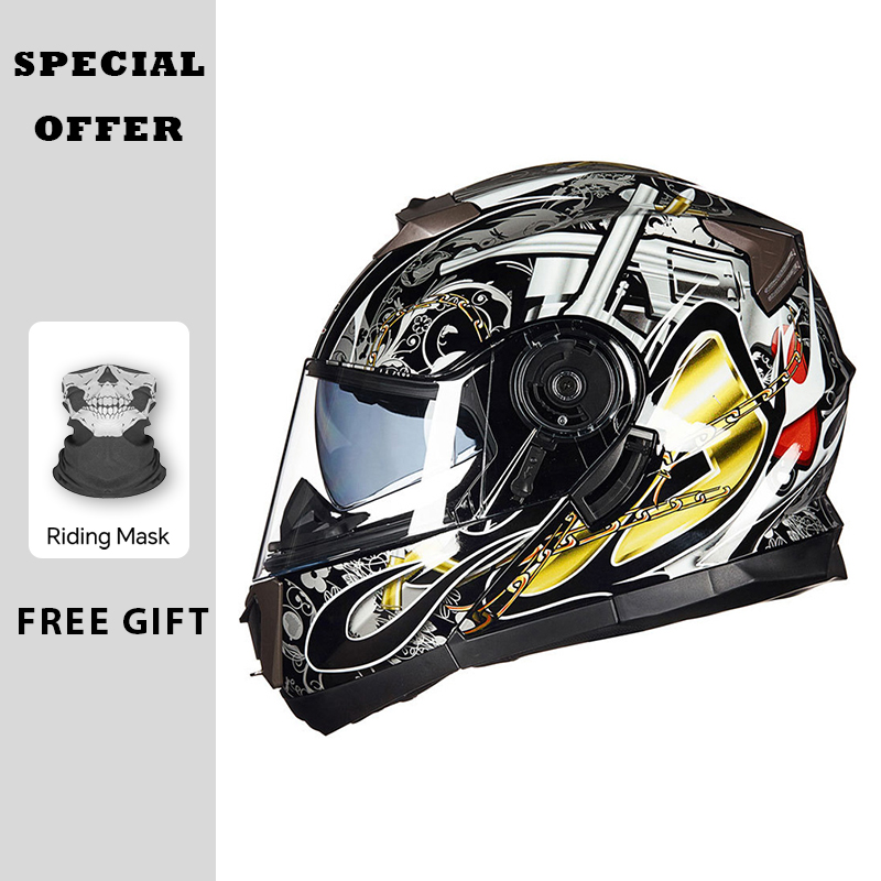 Мотоциклетные шлемы, модульный – обзор и цена Modular Motorcycle Helmet Dot Approved