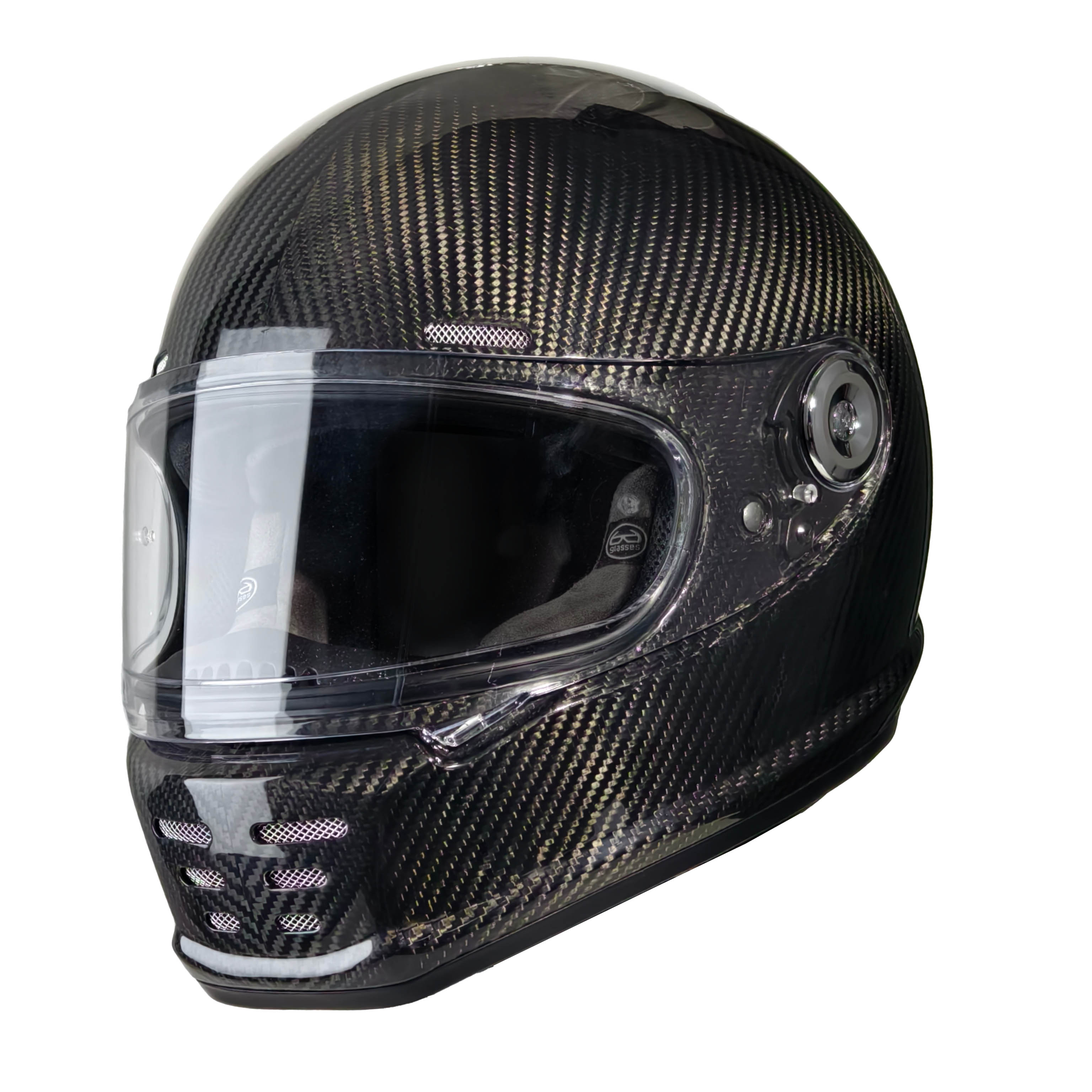 Мотошлем-интеграл из углеродно – обзор и цена Full Face Helmet Carbon Fiber