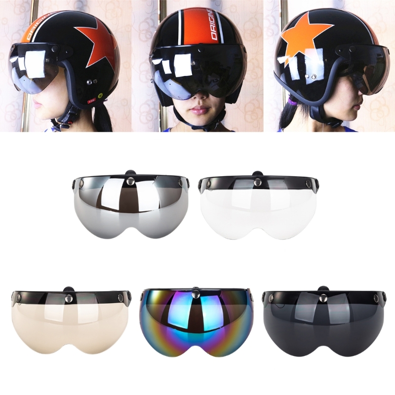 Пузырьковые козырьки для шлема – обзор и цена Open Face Helmet Retro Vintage
