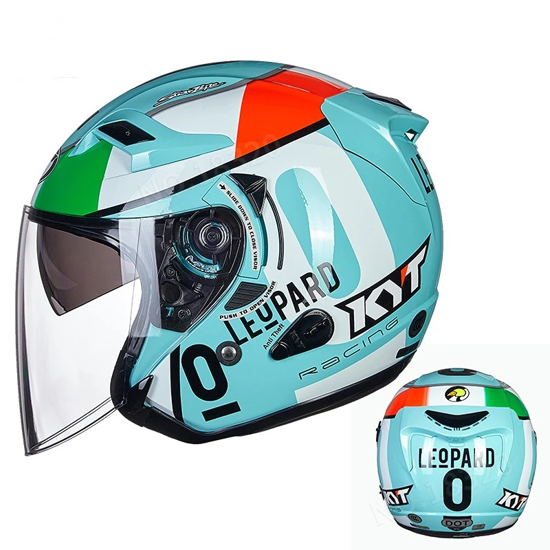Мотоциклетный шлем KYT, винтаж – обзор и цена Open Face Helmet Retro Vintage