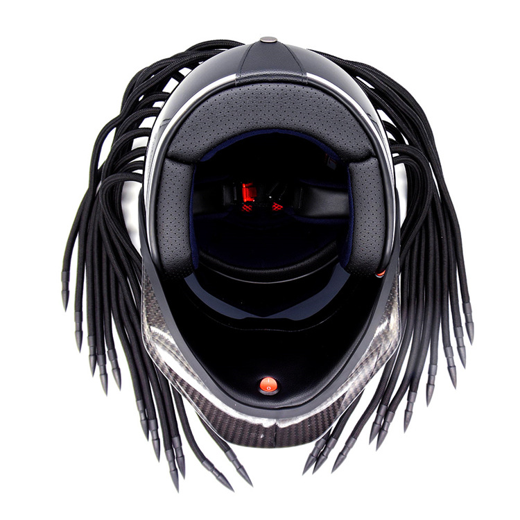 Мотошлем из углеродного волокн – обзор и цена Full Face Helmet Carbon Fiber