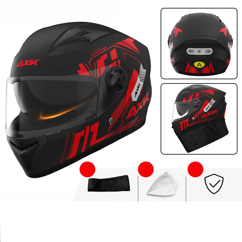 Мотоциклетный шлем профессиона – обзор и цена Flip Up Helmet Dual Visor