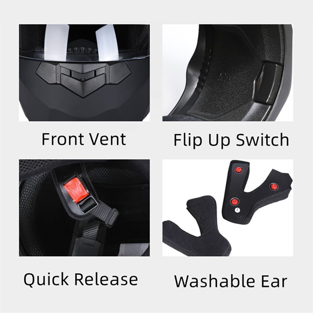 Модульный мотоциклетный шлем с – обзор и цена Motorcycle Helmet Sun Visor Inner