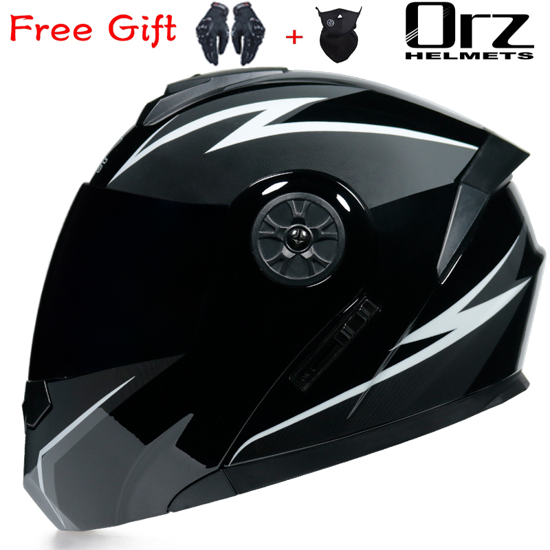 Мотошлем ORZ-161: новейшая мод – обзор и цена Modular Motorcycle Helmet Dot Approved
