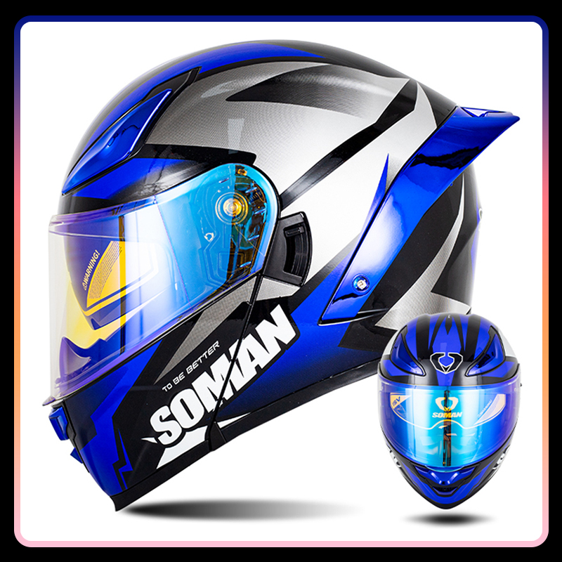 Мужской мотоциклетный шлем с д – обзор и цена Modular Motorcycle Helmet Dot Approved