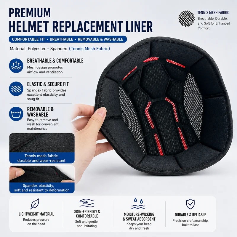 016 Высококачественная винтажн – обзор и цена Helmet Replacement Liner Pads