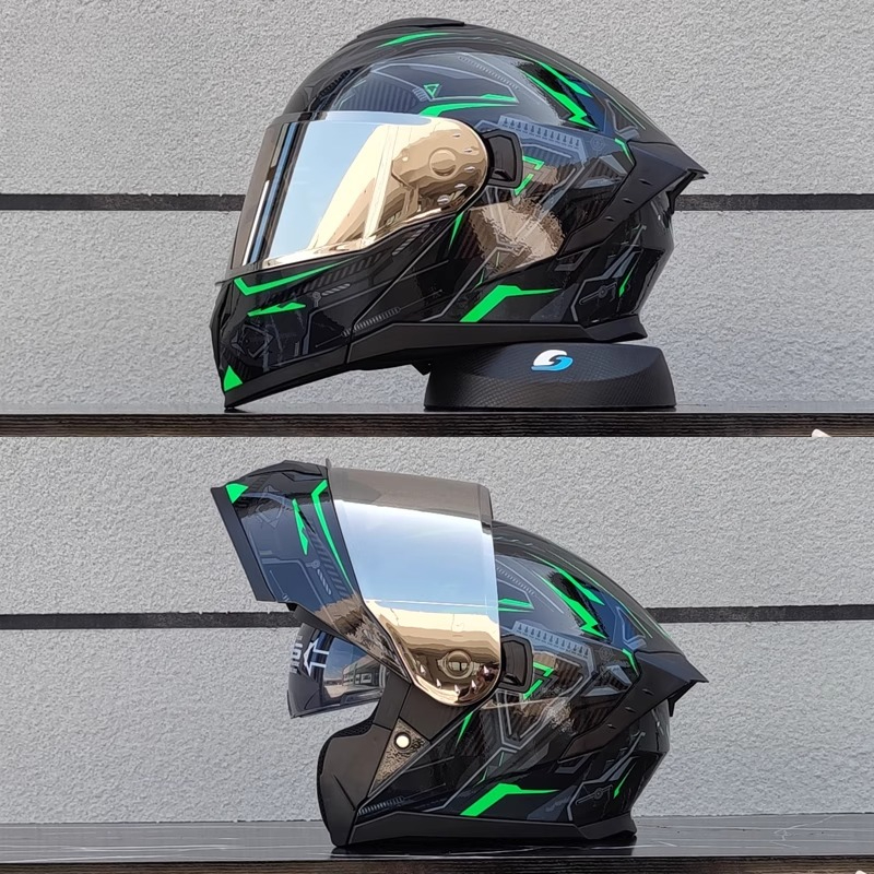 Новый модульный флип-мотоцикле – обзор и цена Modular Motorcycle Helmet Dot Approved