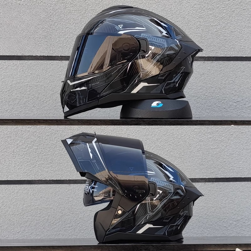 Новый модульный флип-мотоцикле – обзор и цена Modular Motorcycle Helmet Dot Approved