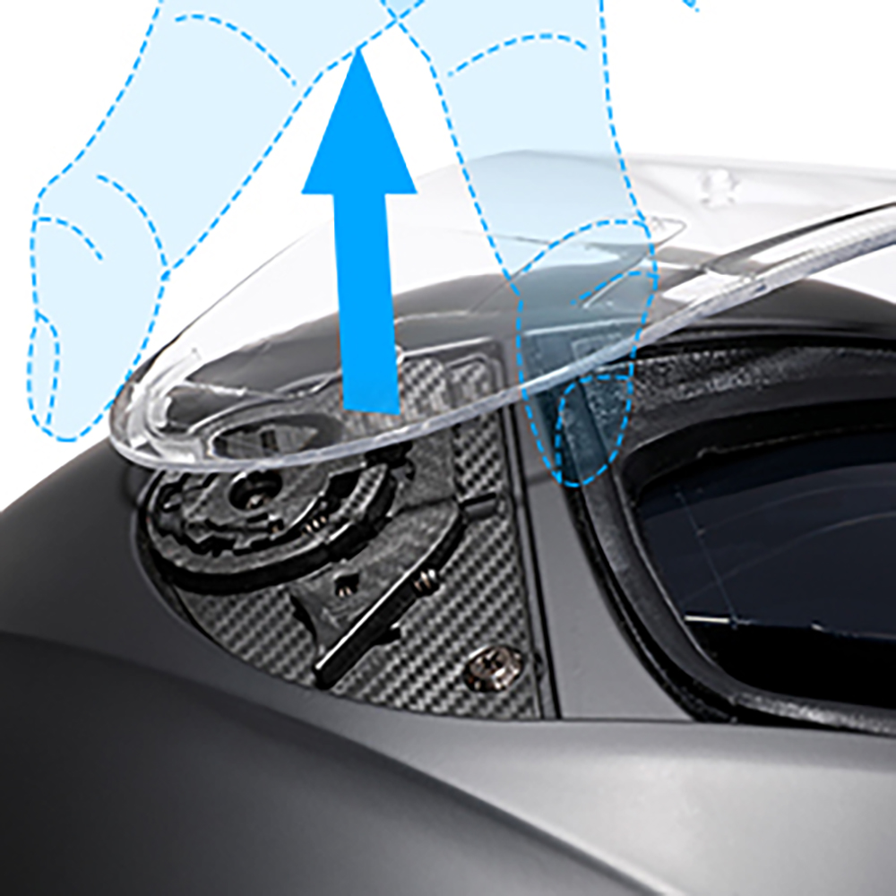 Визор для мотошлема CYRIL AH17 – обзор и цена Full Face Helmet Carbon Fiber