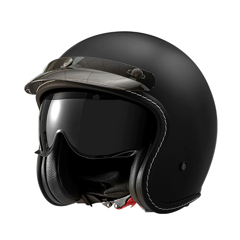 Ретро-шлем открытого типа 3/4  – обзор и цена Motorcycle Helmet Sun Visor Inner