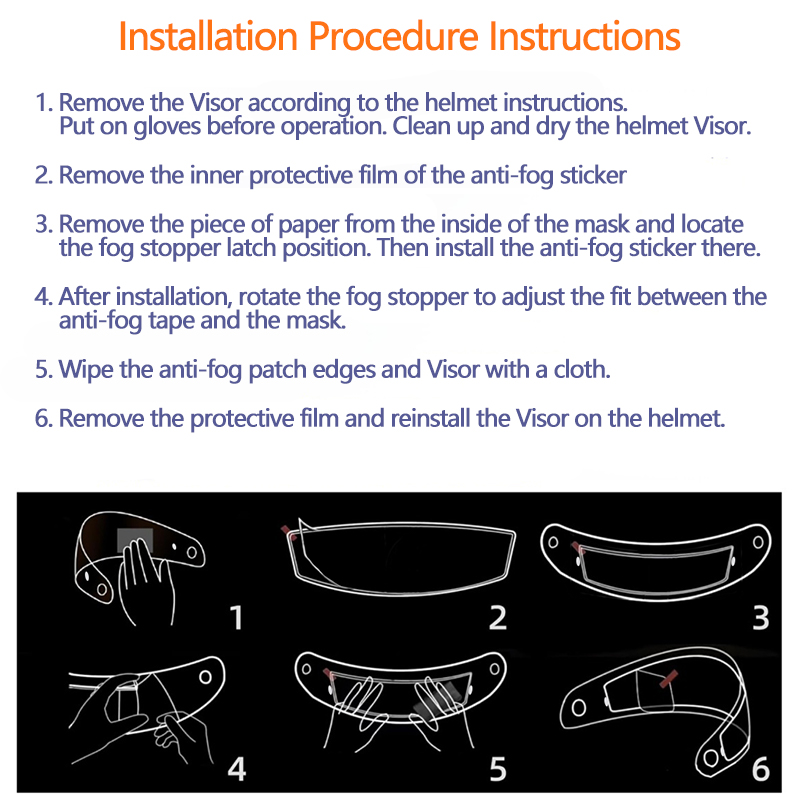 Наклейка-антифог для визоров ш – обзор и цена Helmet Pinlock Anti Fog Insert
