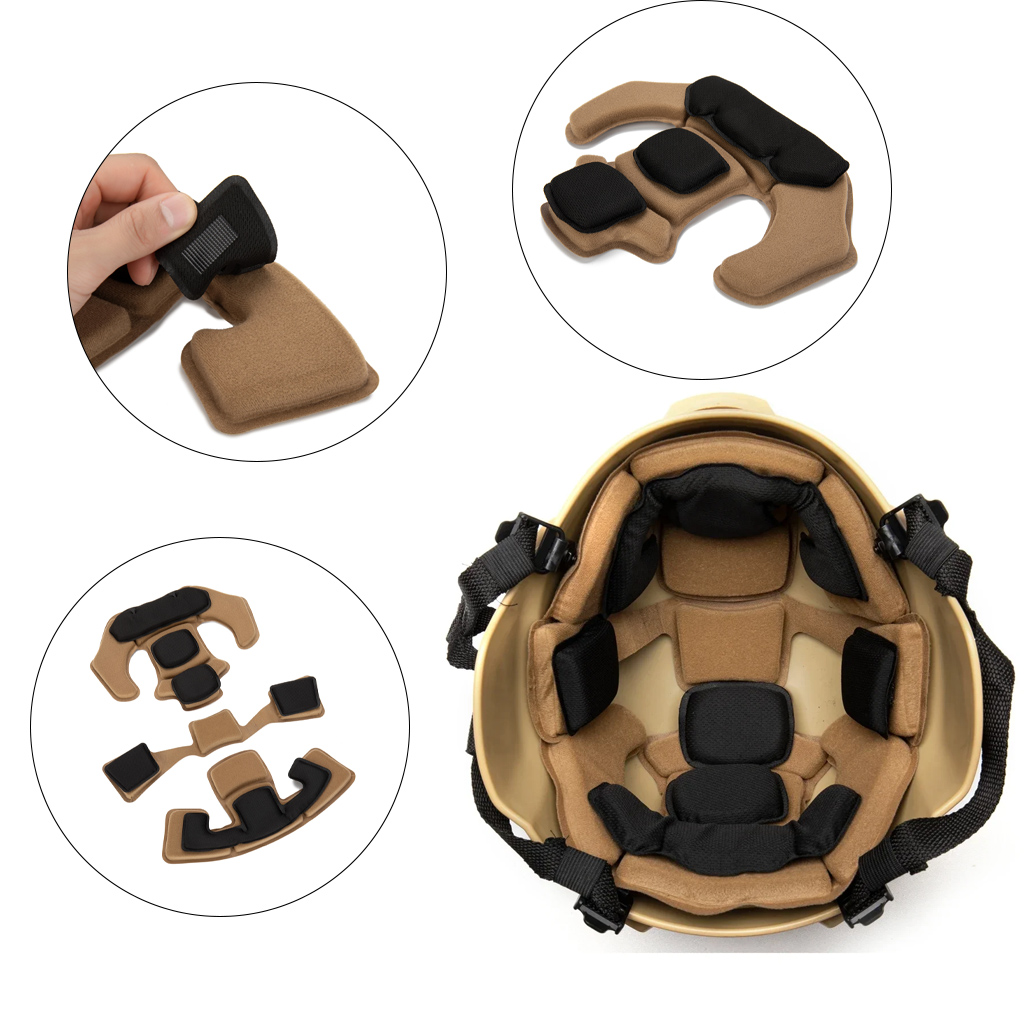 Тактическая накладка из пены с – обзор и цена Helmet Replacement Liner Pads