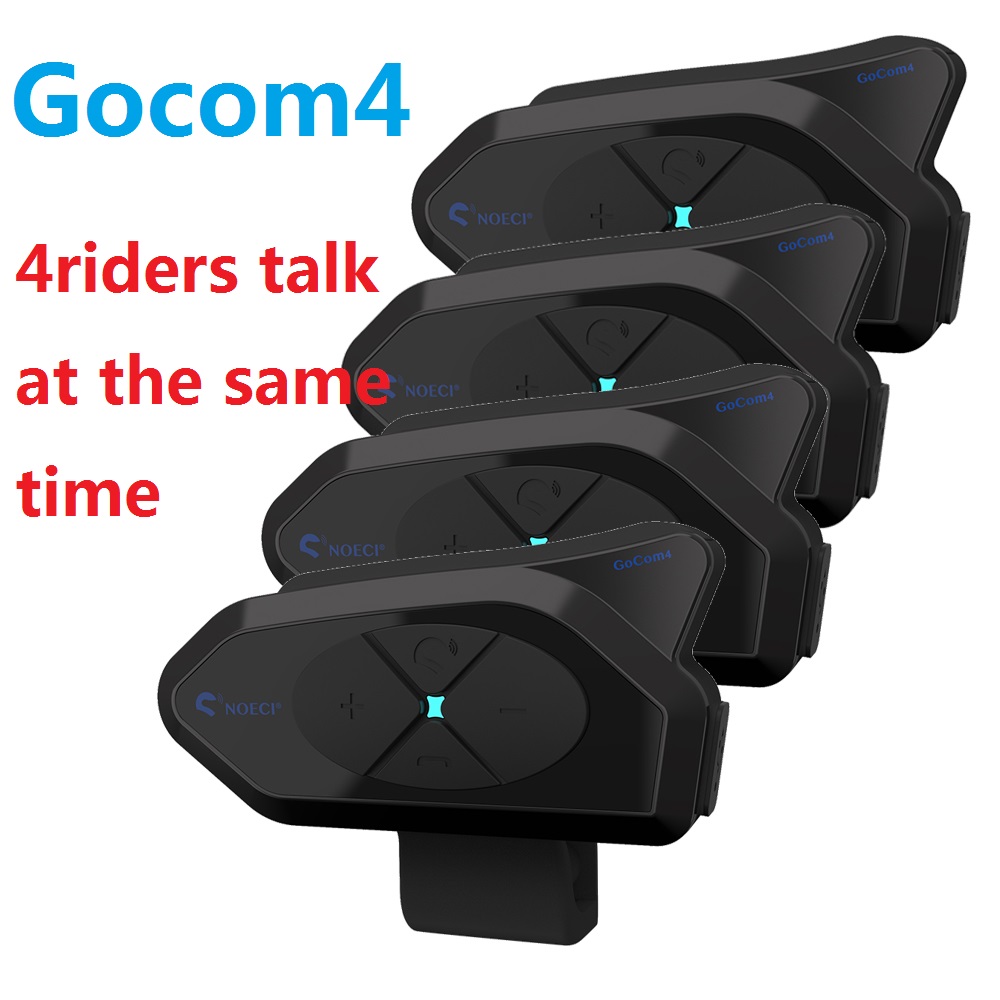 Мотогарнитура GOCOM4 для шлема – обзор и цена Motorcycle Helmet Bluetooth Built In