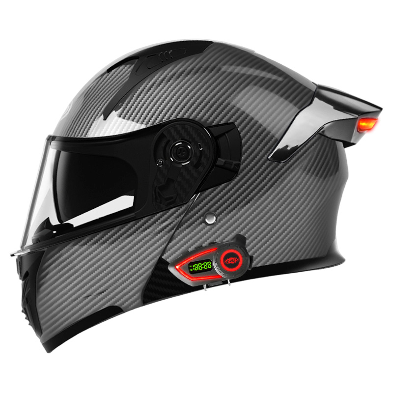 Мотошлемы из материала ABS с д – обзор и цена Motorcycle Helmet Bluetooth Built In