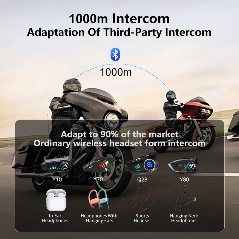 Новый мотоциклетный шлем Q28-2 – обзор и цена Motorcycle Helmet Bluetooth Built In