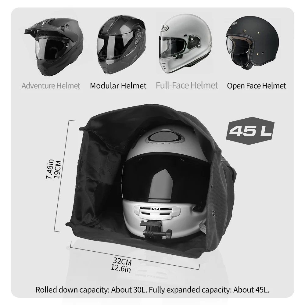 Рюкзак для мотоциклетного шлем – обзор и цена Motorcycle Helmet Bag Backpack