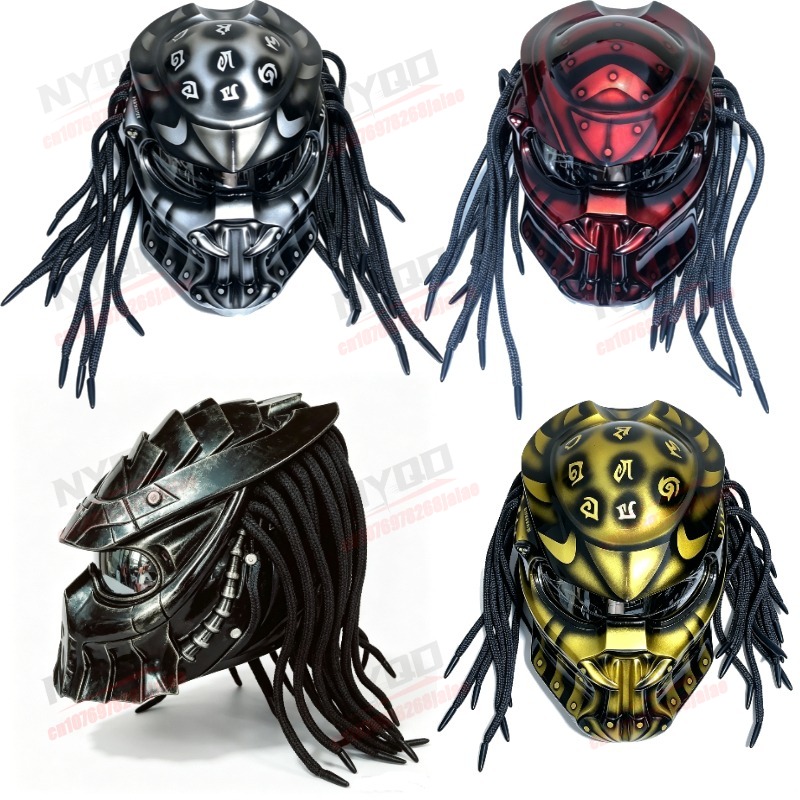 Мотоциклетный шлем Cool Predat – обзор и цена Full Face Helmet Carbon Fiber