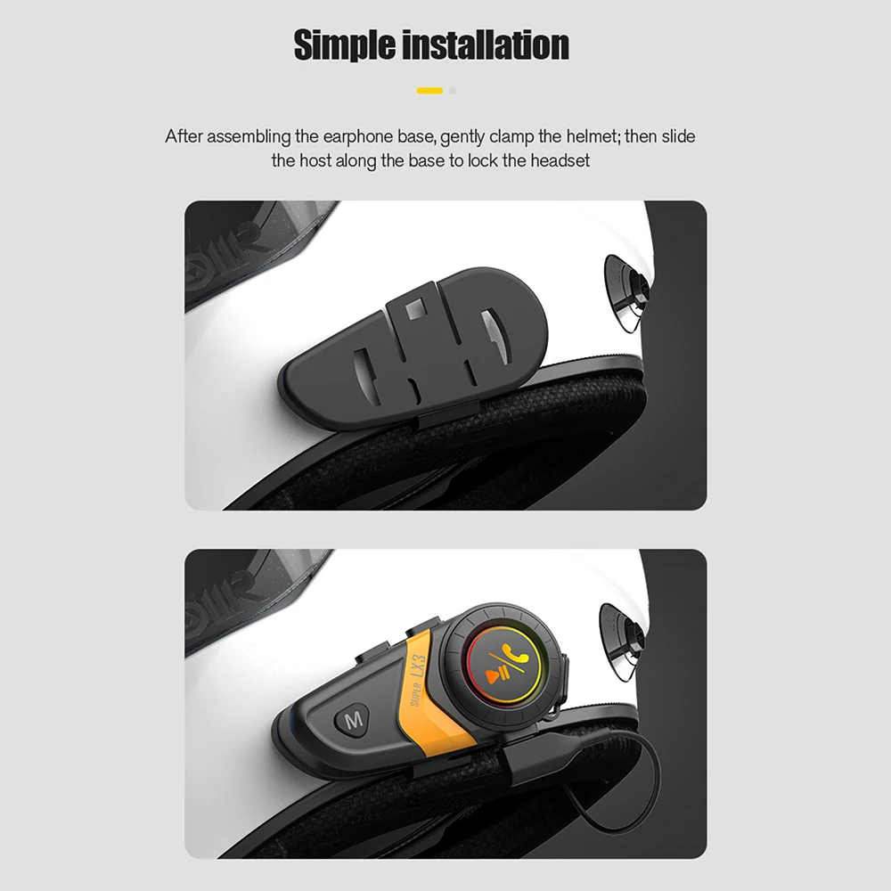 Беспроводные наушники для мото – обзор и цена Motorcycle Helmet Bluetooth Built In