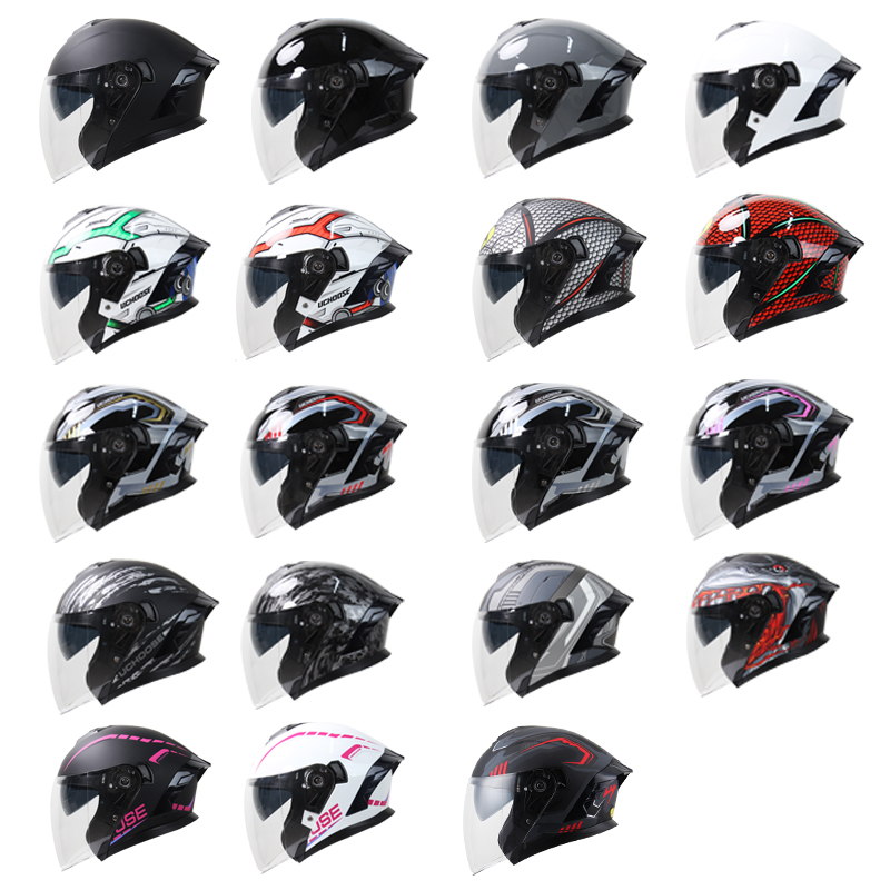 715 Мотоциклетный шлем с откры – обзор и цена Flip Up Helmet Dual Visor